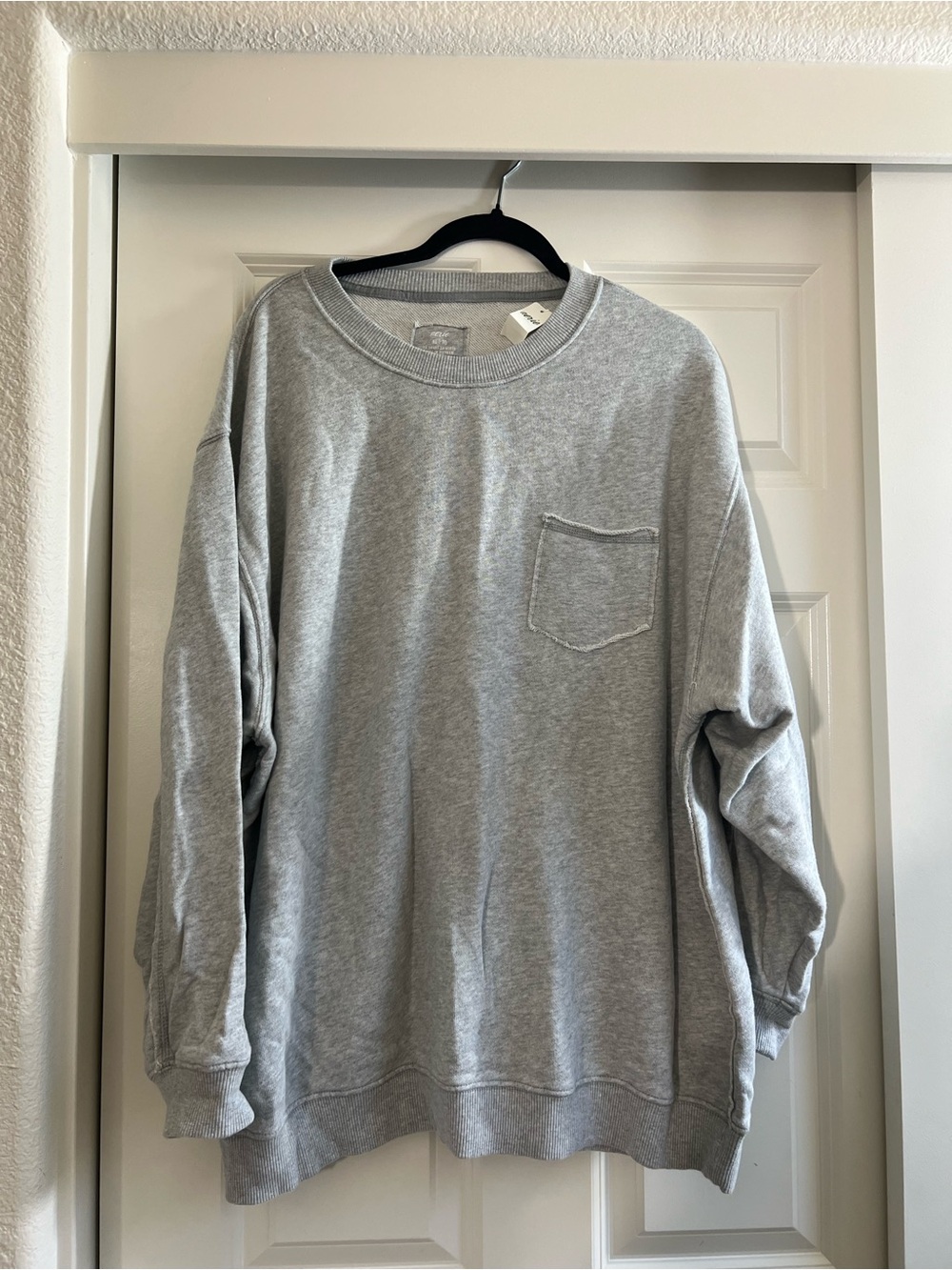 Aerie Crewneck Sweatshirt with Pocket